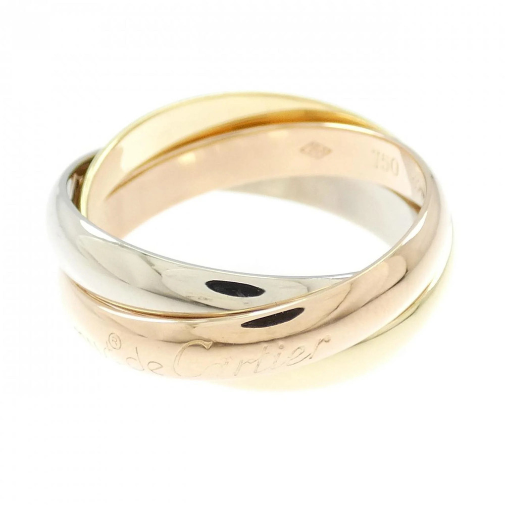 CARTIER Authentic Gold Trinity Ring